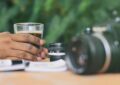 coffee, cup, espresso, drink, pause, caffeine, hand, picture, objective, slr, retro, vintage, device, book, pen, hobbies, coffee cup, bokeh, blur, colors, colorful, coffee, coffee, coffee, espresso, espresso, pause, pause, pause, picture, pen, hobbies, blur, blur, blur, blur, blur